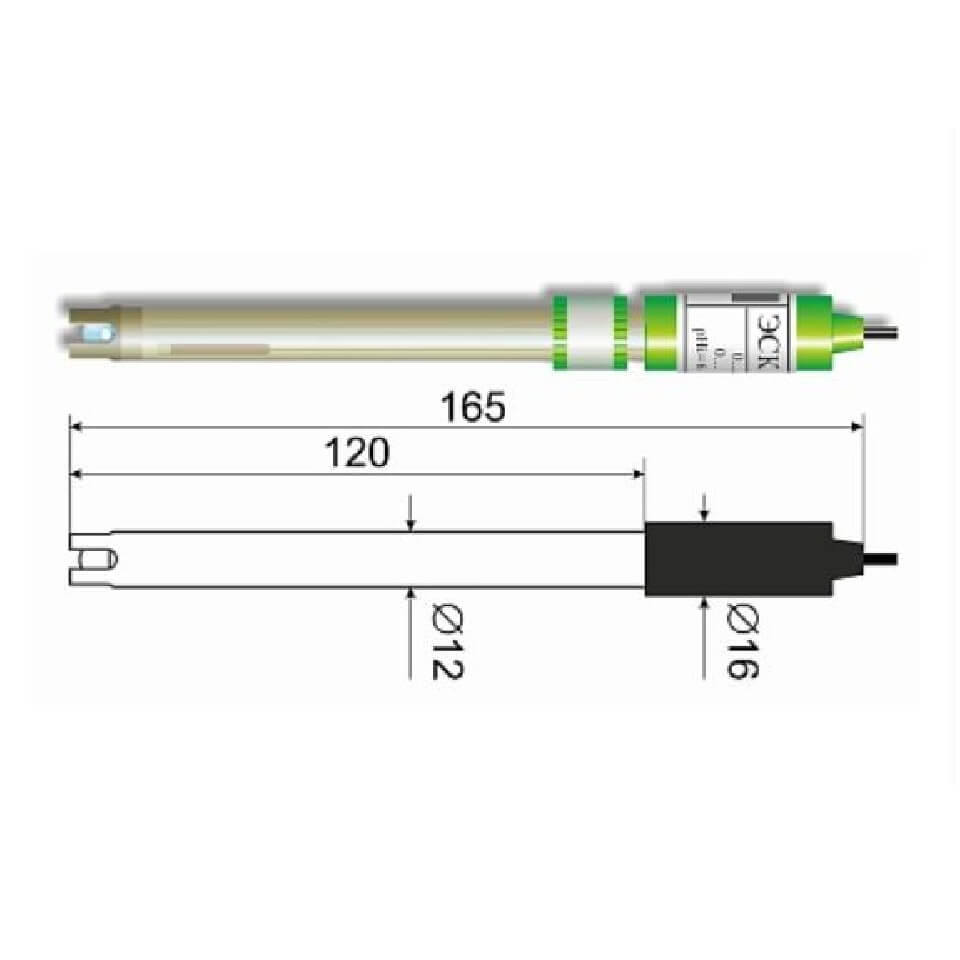 Combined electrode ESK-10307/4 (glass)