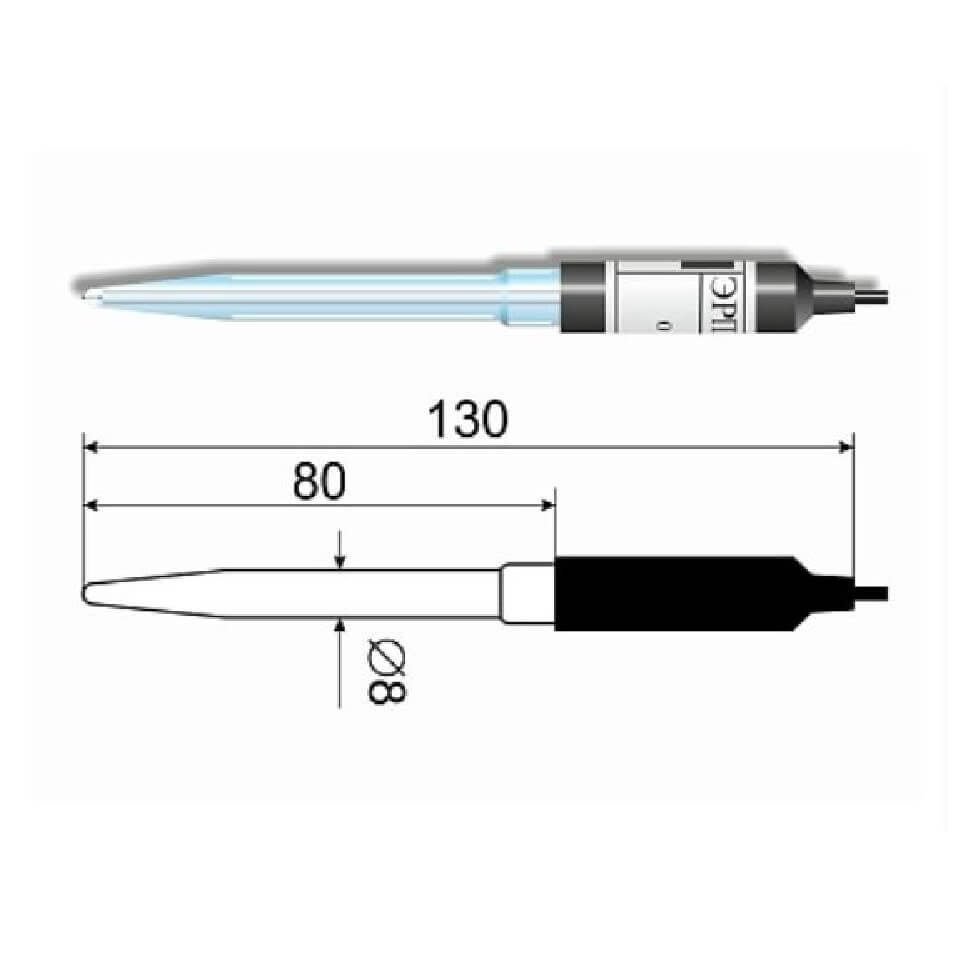 Redox electrode ERP-103 (glass)