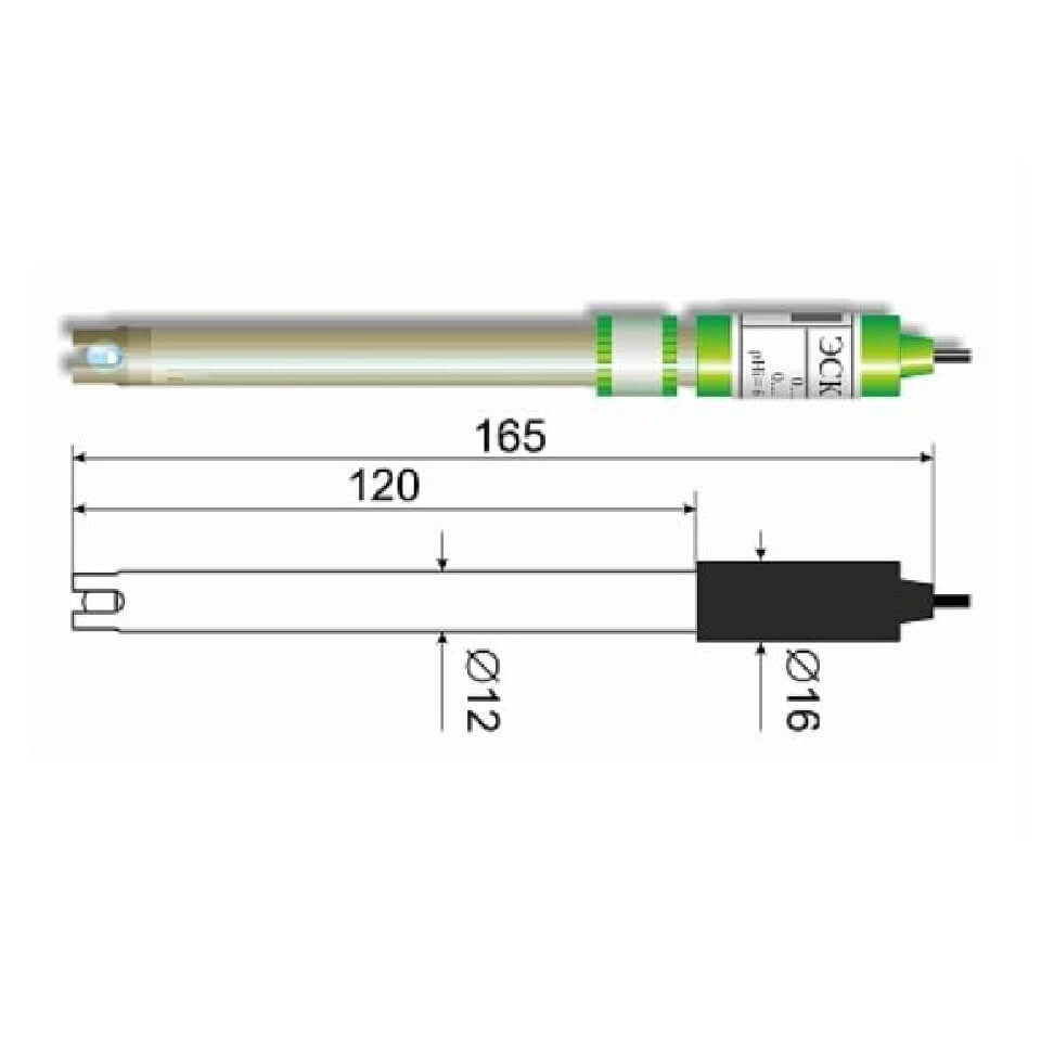 Combined electrode ESK-10306/4 (glass)