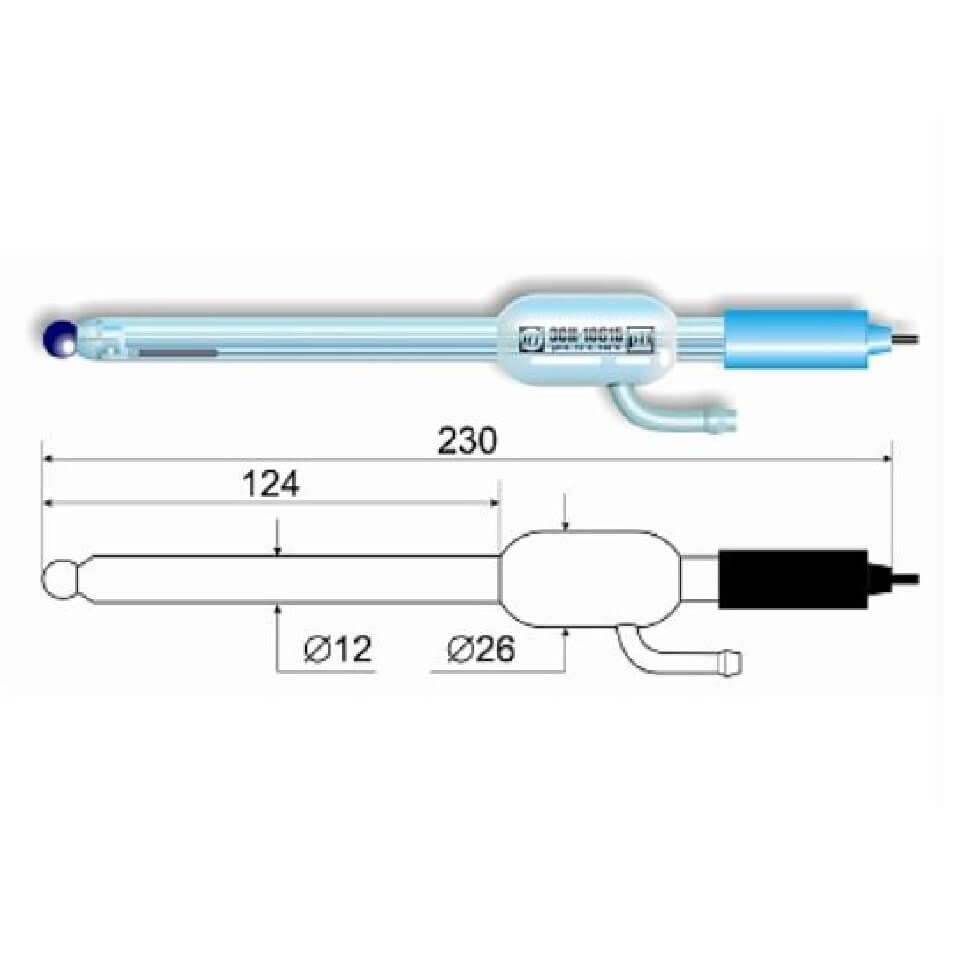 Combined electrode ESK-10615/7 (glass)
