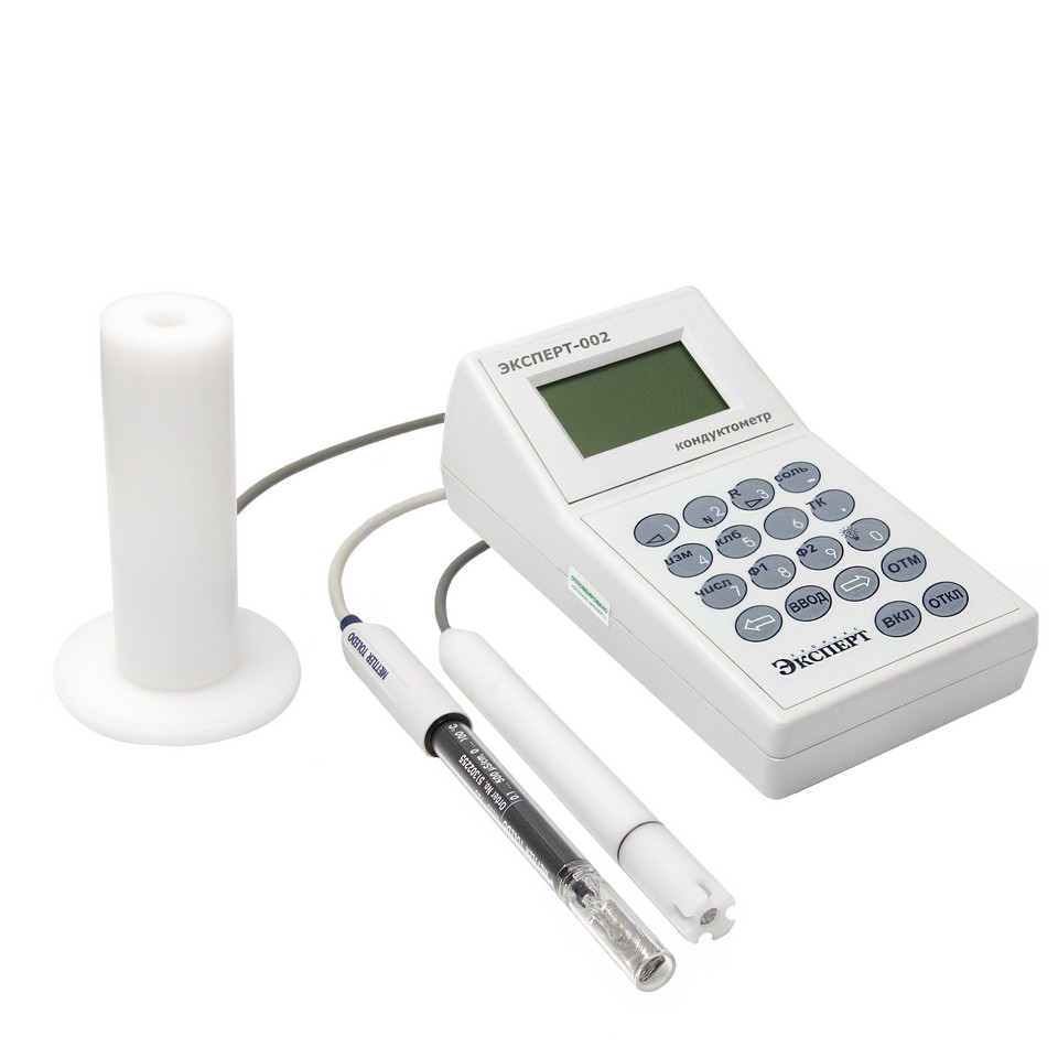 Conductivity meter Expert-002-1-7PN (with verification, 3 sensors)