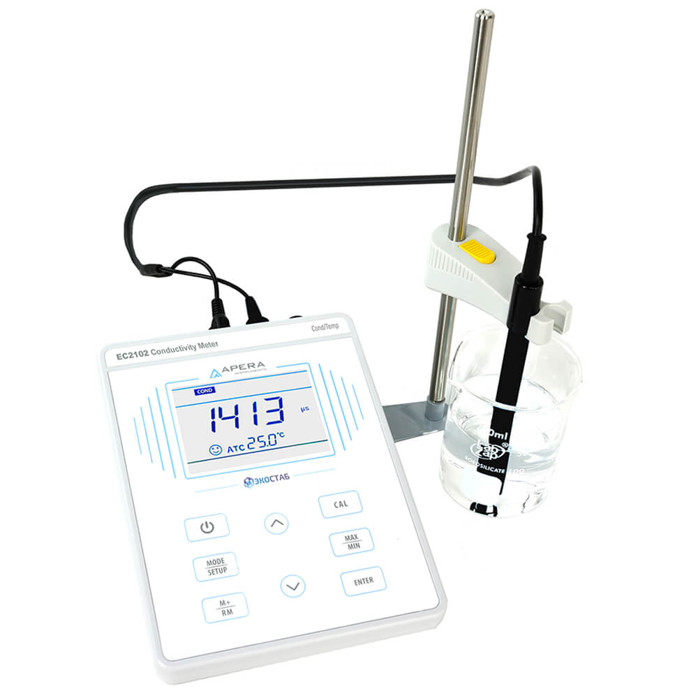 Tabletop conductivity meter ECOSTAB EC2102