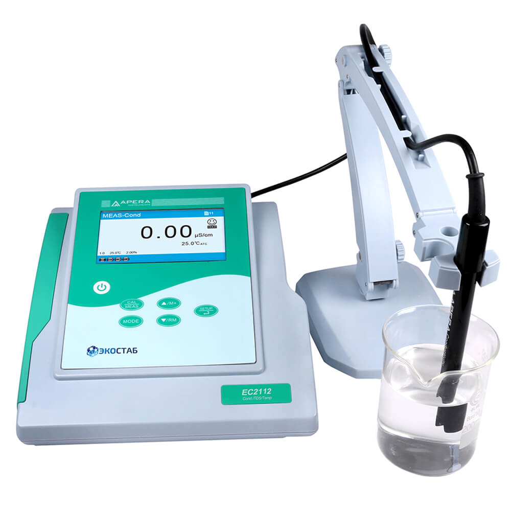 Tabletop conductivity meter ECOSTAB EC2112