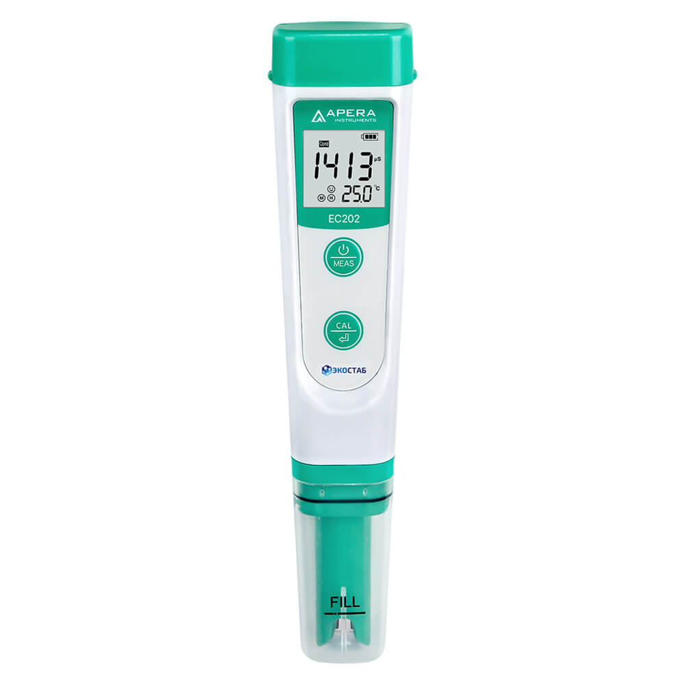 Pocket conductivity meter ECOSTAB EC202