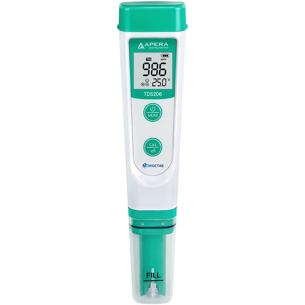 Pocket conductivity meter (TDS meter) ECOSTAB TDS206