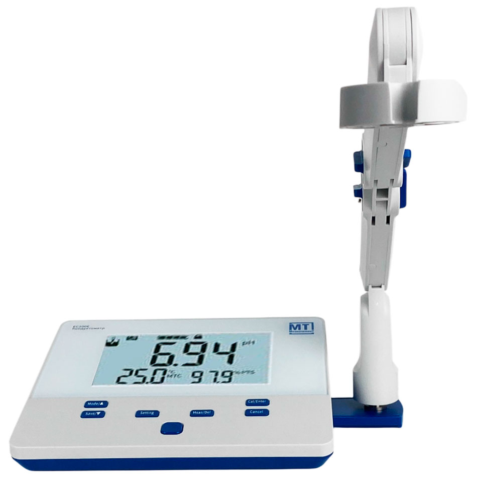 Conductivity meter EC200E with sensor DJS-1VTC tabletop, MT-02610621C00