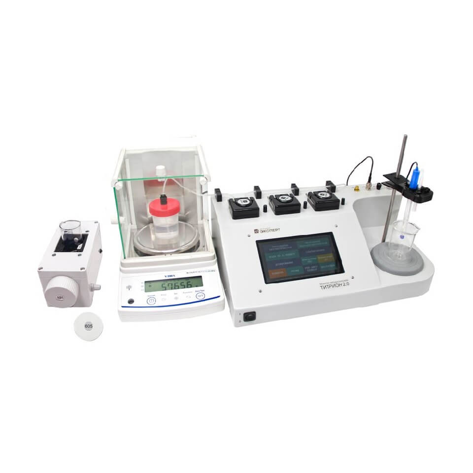 Automatic titrator TITRION 2.0 Aqua with basic verification