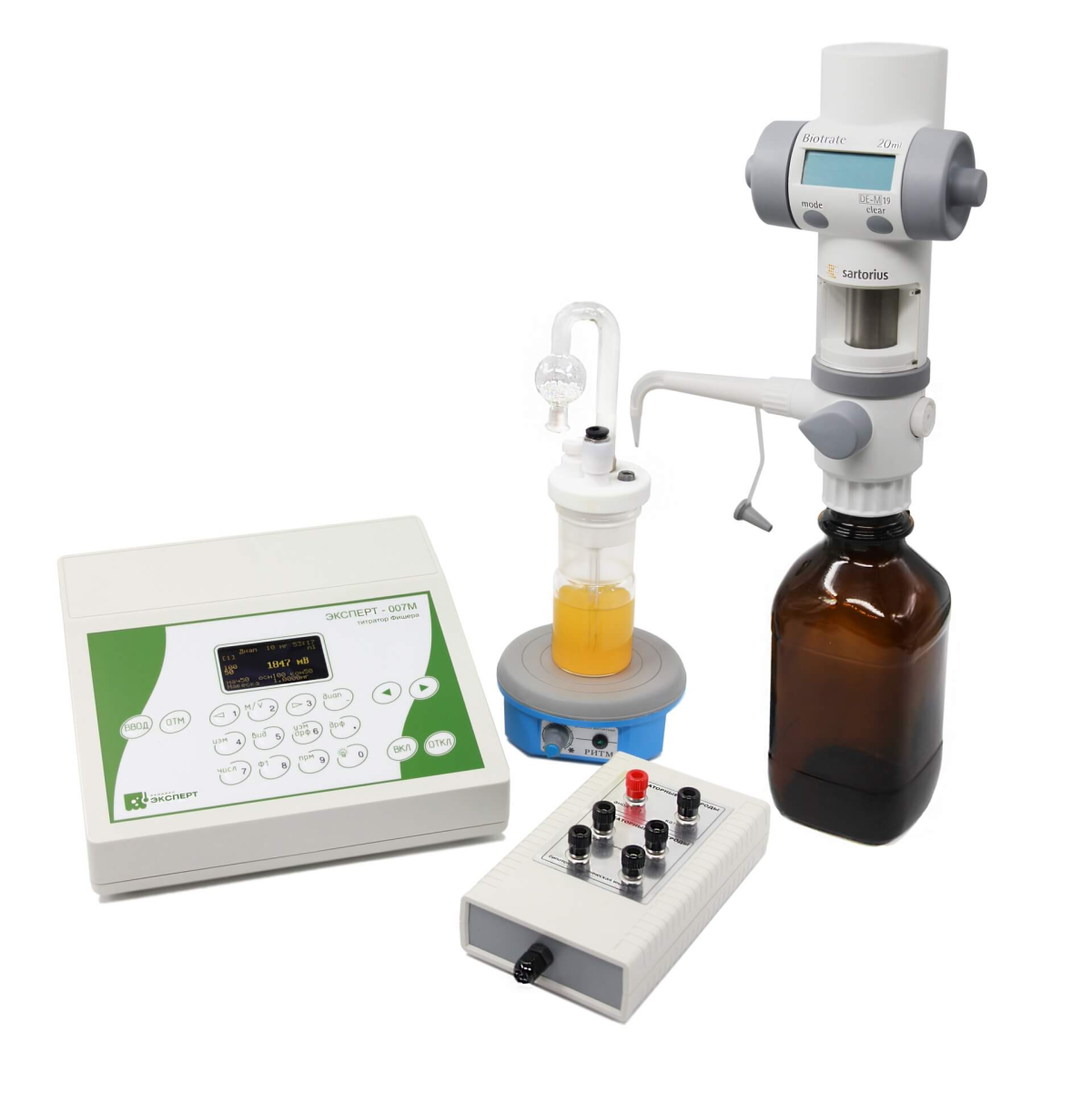 Fischer volumetric titrator Econix-Expert Expert-007MV (semi-automatic, with verification)