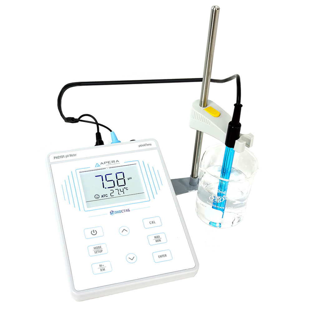 Tabletop pH meter ECOSTAB PH2101
