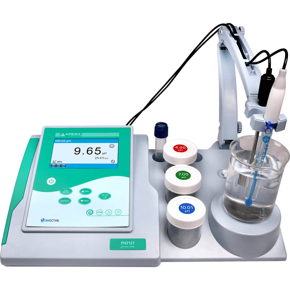 Tabletop pH meter ECOSTAB PH2121