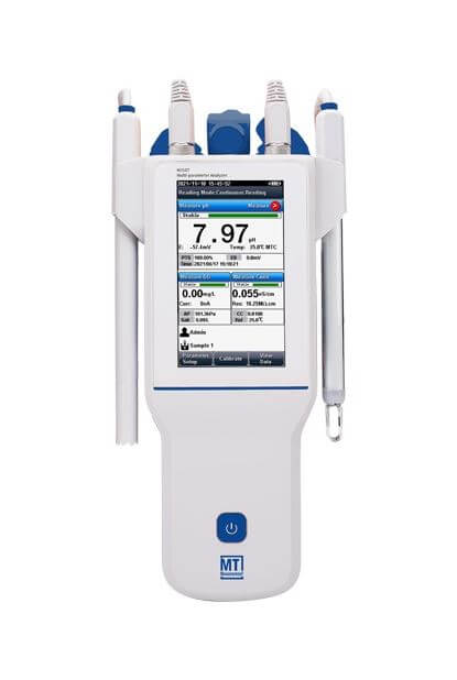 pH meter PH310T portable with electrode E-301-QC, MT-02602421C00