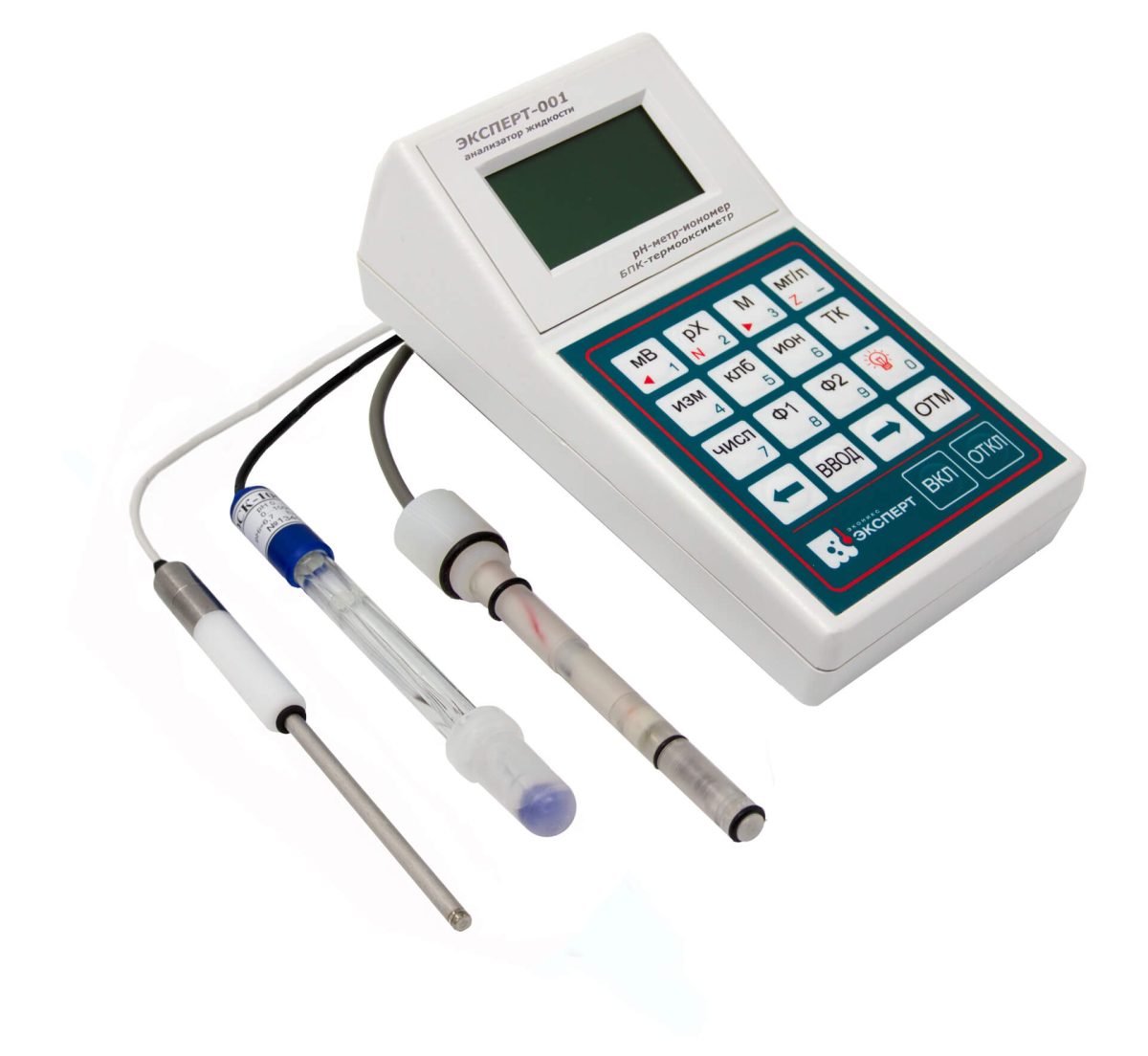 Analyzer Econix-Expert Expert-001РХ (set No. 1: pH, BOD, temperature)