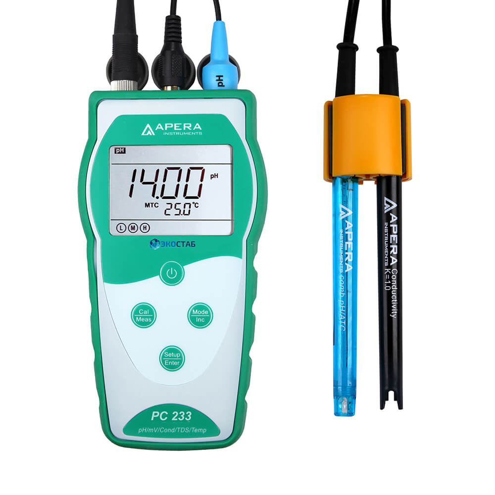 Analyzer (portable multiparameter device) ECOSTAB PC233