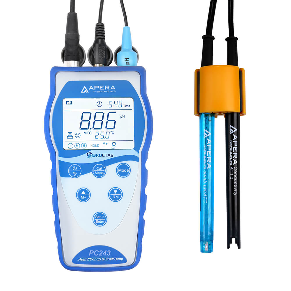 Analyzer (portable multiparameter device) ECOSTAB PC243