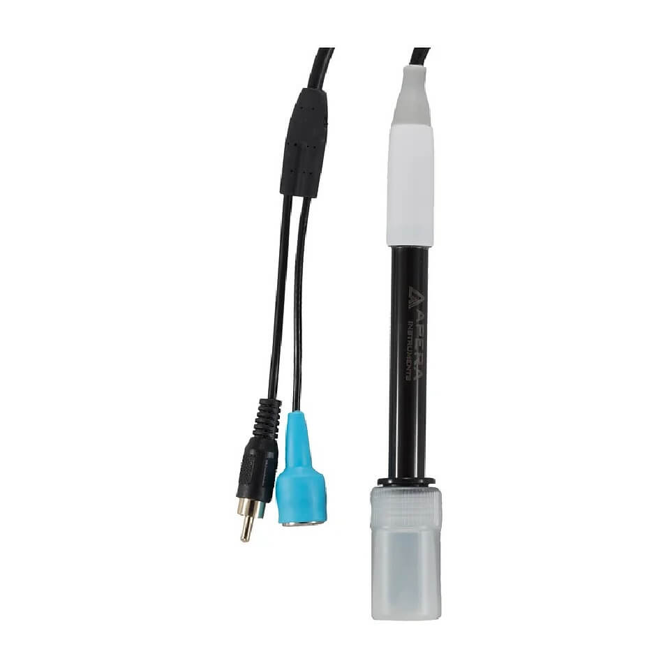 pH electrode ECOSTAB LabSen333 for wastewater, suspensions with a temperature sensor