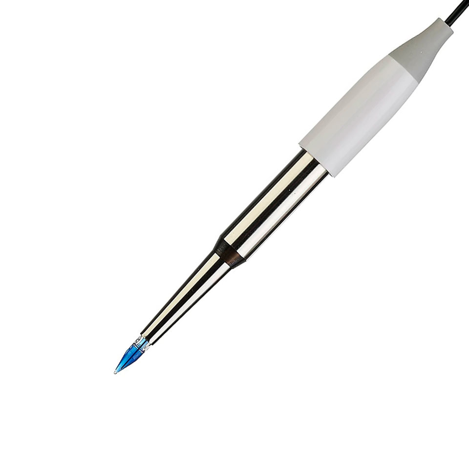 pH electrode ECOSTAB LabSen753 food grade with a titanium body and a cone-shaped membrane