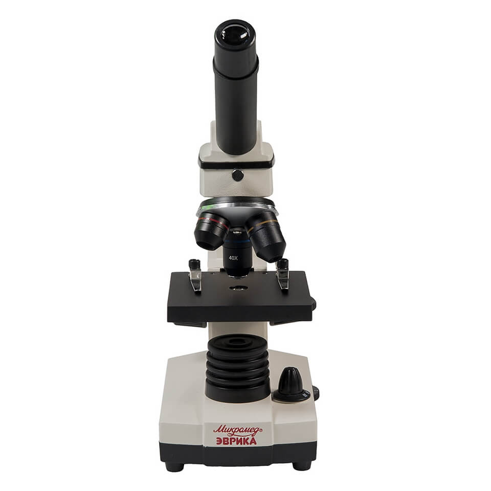Microscope Micromed Eureka 40x-1280x (monocular, with video eyepiece, in case)