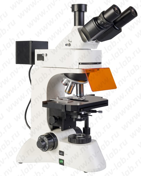 Microscope Mikromed-3 LYUM LED (trinocular, luminescent)
