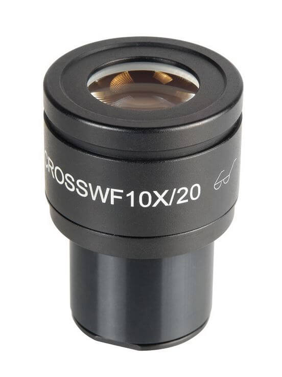 Eyepiece 10x/20 with scale (D 30 mm, M3 U) for microscope Micromed 3 U, 27993