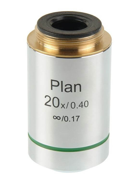 Lens for microscope 20x/0.4 Plan besk/0.17 (for Micromed 3 U), 27856