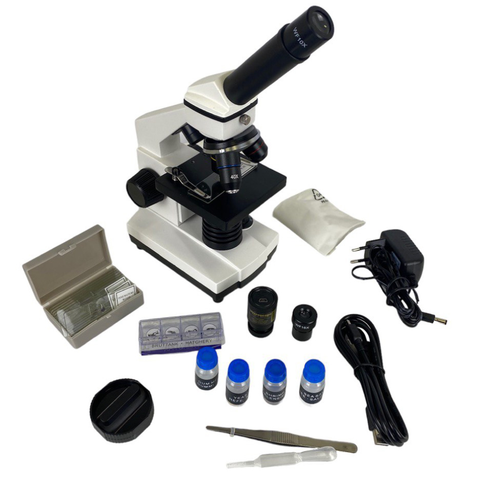 Microscope Erudite ETM-42XT (monocular, with video eyepiece, in a case)