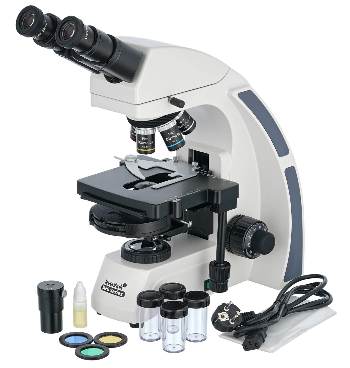 Levenhuk MED 45V microscope, binocular