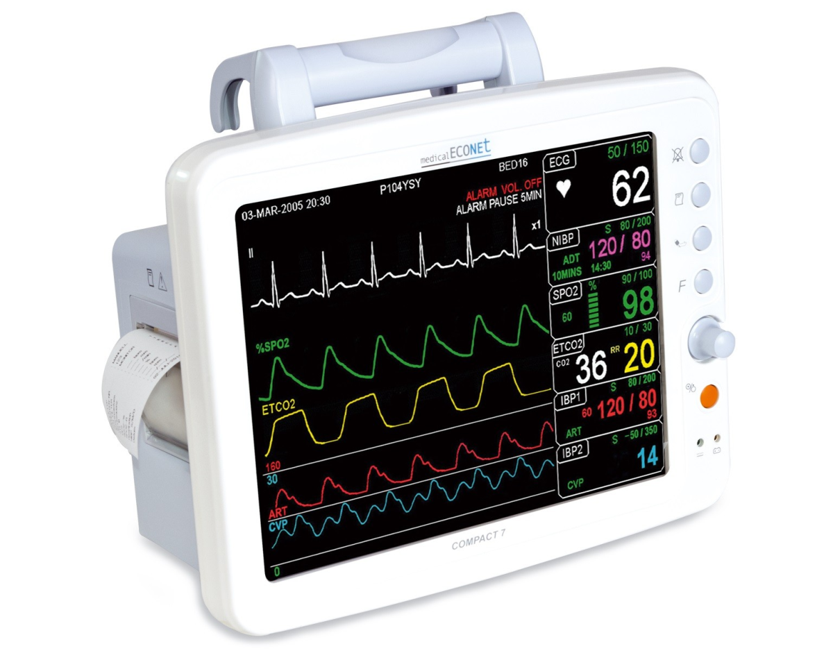Bedside patient monitor Compact 7 (Econet GMBH)