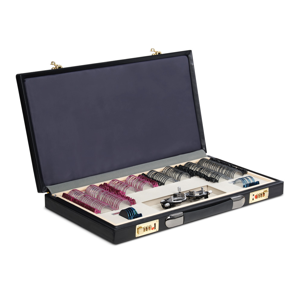 Set of trial spectacle lenses with ARMED-1 frame for 103 lenses