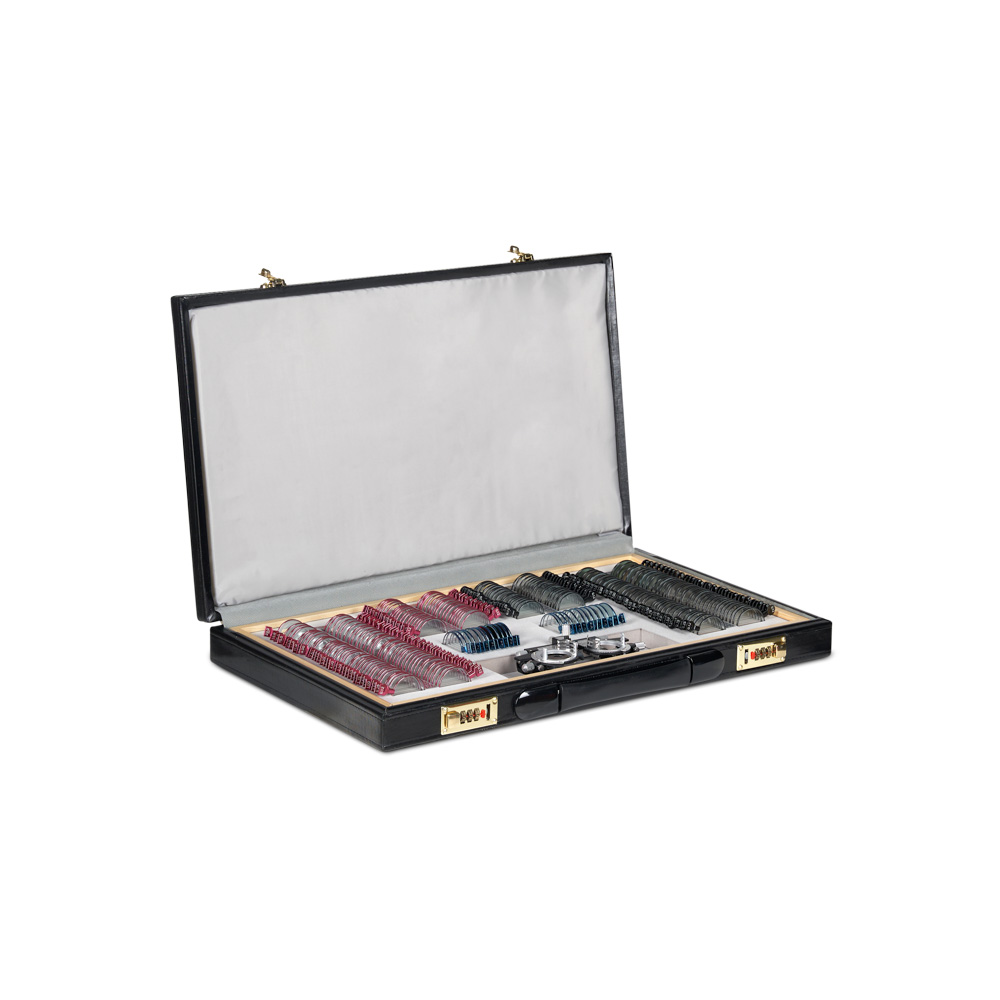 Set of trial glasses lenses with ARMED-3 frame for 232 lenses
