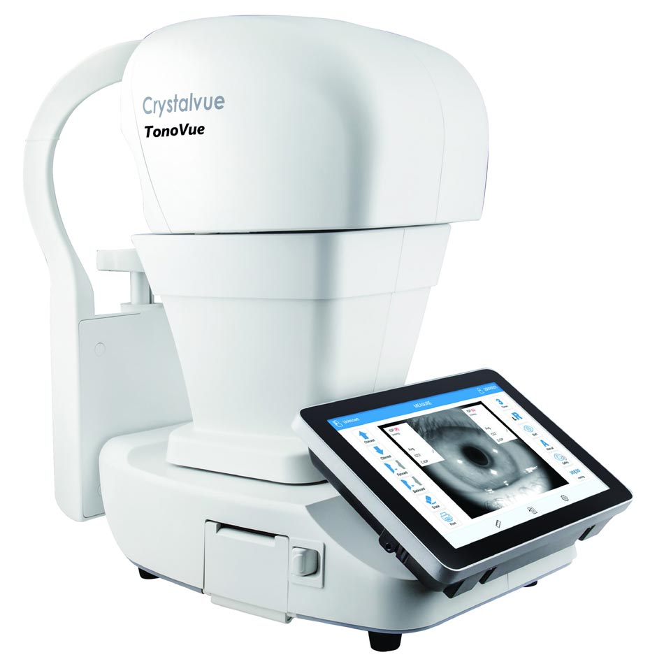 Non-contact automatic ophthalmic tonometer Crystalvue ТonoVue