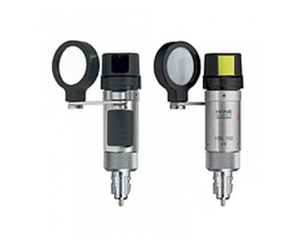 Heine HSL-150 slit lamp with battery handle C-265.20.376