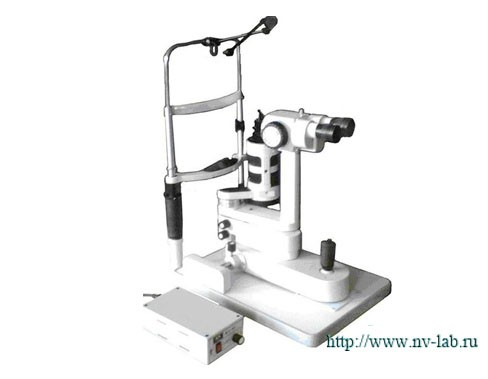 Slit lamp ZOMZ SL-P-03 (with tonometer and video adapter)