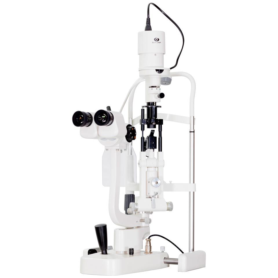Slit lamp with top illuminator ALMAS YZ5G (five-stage, LED/halogen)