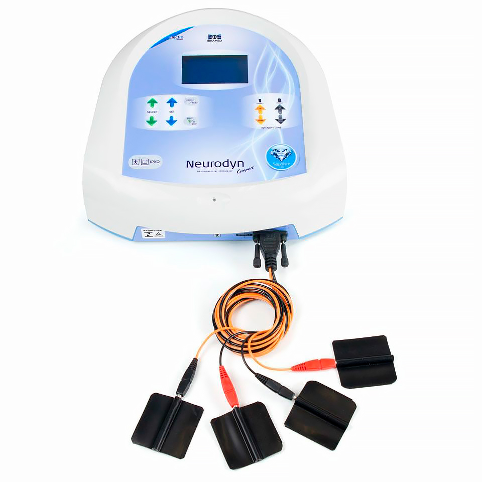 Device for electrotherapy and electrical stimulation Ibramed Neurodyn Compact (2 channels)