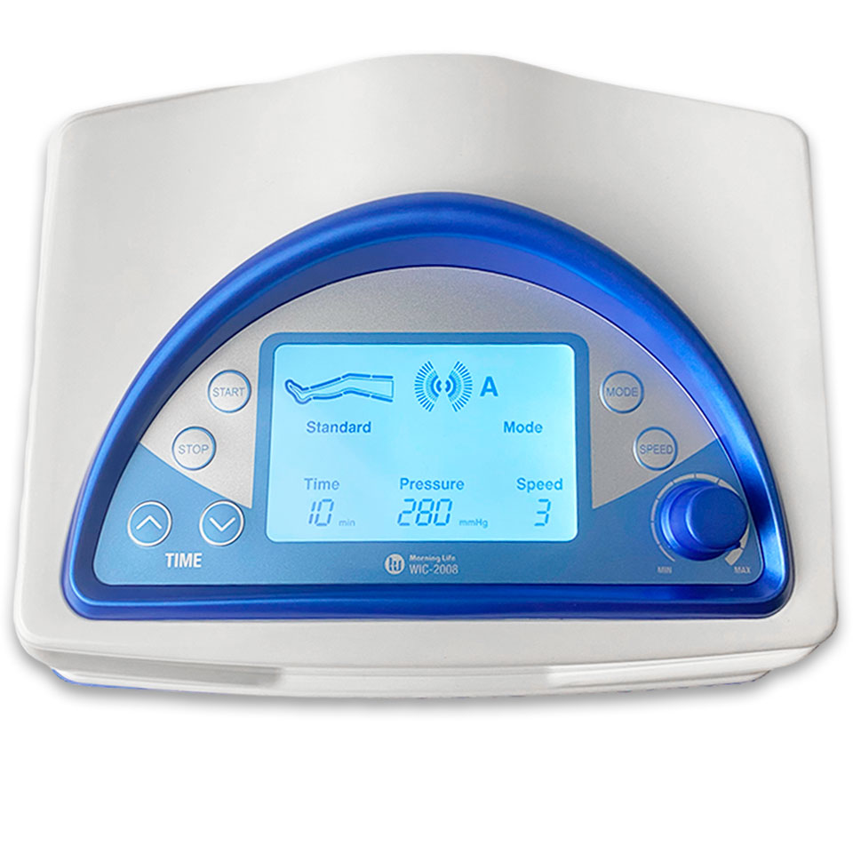 Device for pressotherapy and lymphatic drainage Won Industry WIC-2008 with display