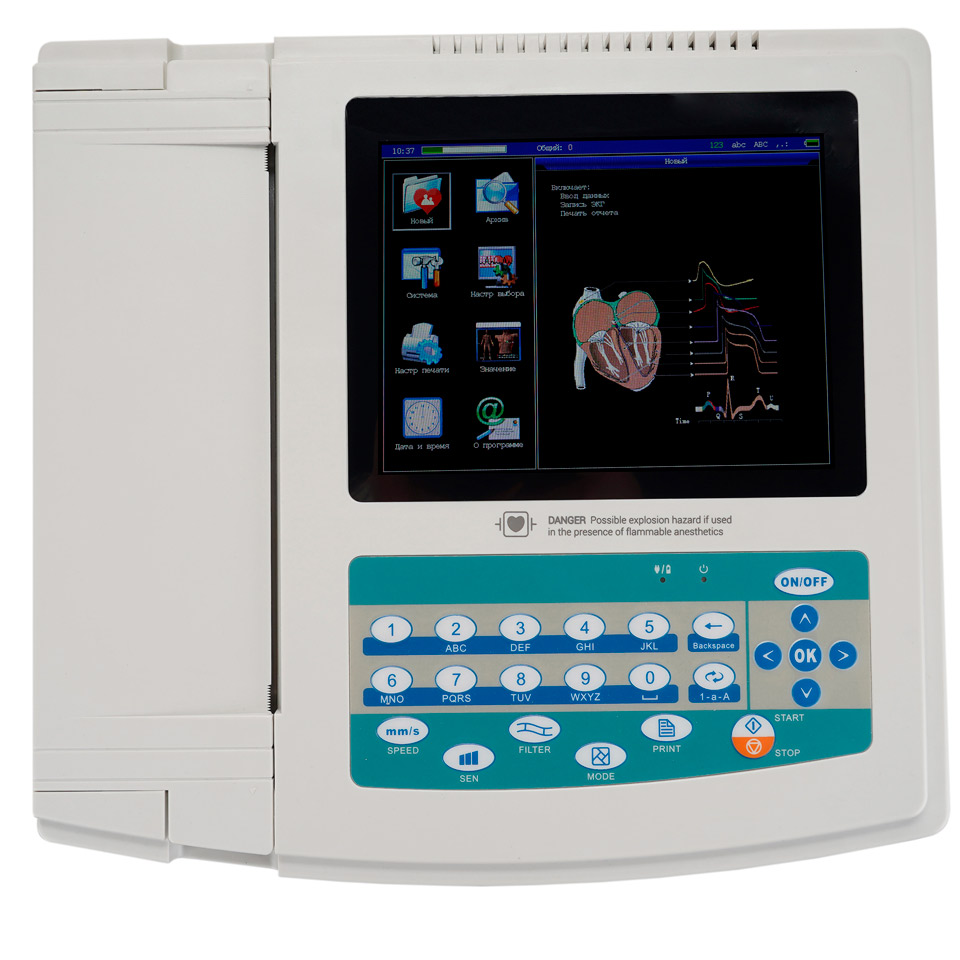 Electrocardiograph Contec ECG1200G (12 channels)