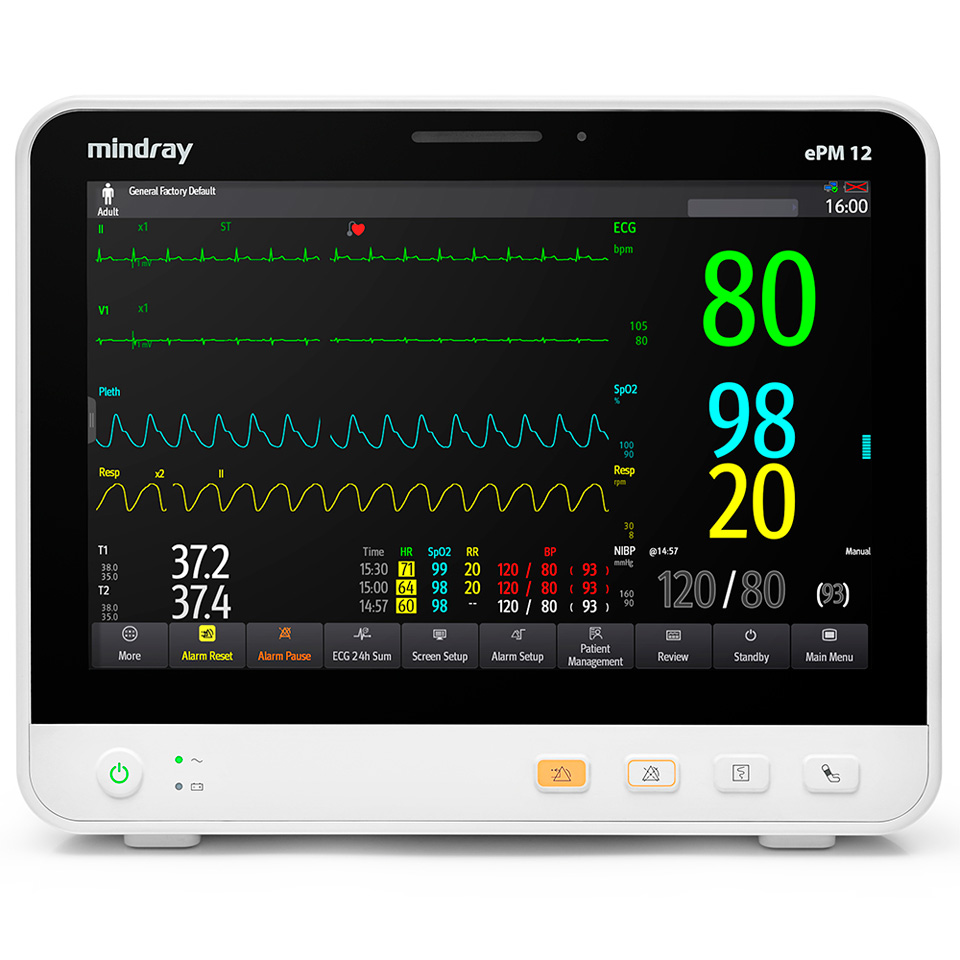 Monoblock patient monitor Mindray ePM12