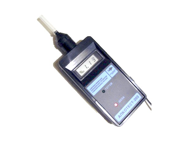 Blood alcohol analyzer "Alkotest-203" (Professional!)
