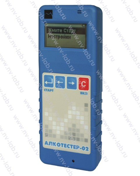 Portable spectrophotometric indicator of ethanol in exhaled air ALCOTESTER-02.