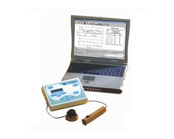 Vibration tester-MBN VT-02-1 for measuring vibration sensitivity (with UPS-01 and a set of cables)