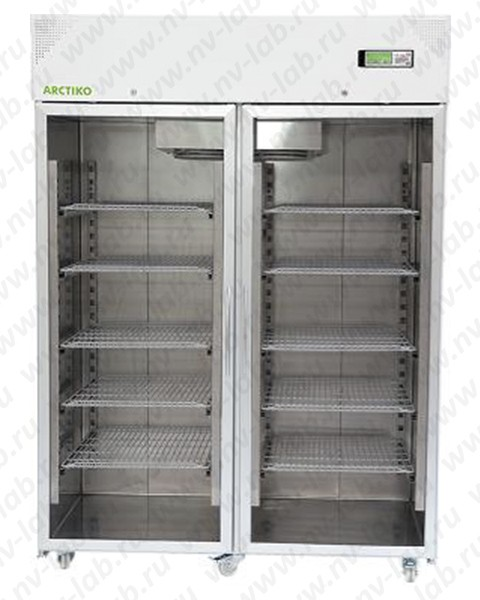 Biomedical freezer PF 1400 with transparent door (1381 l, -10/-23C)