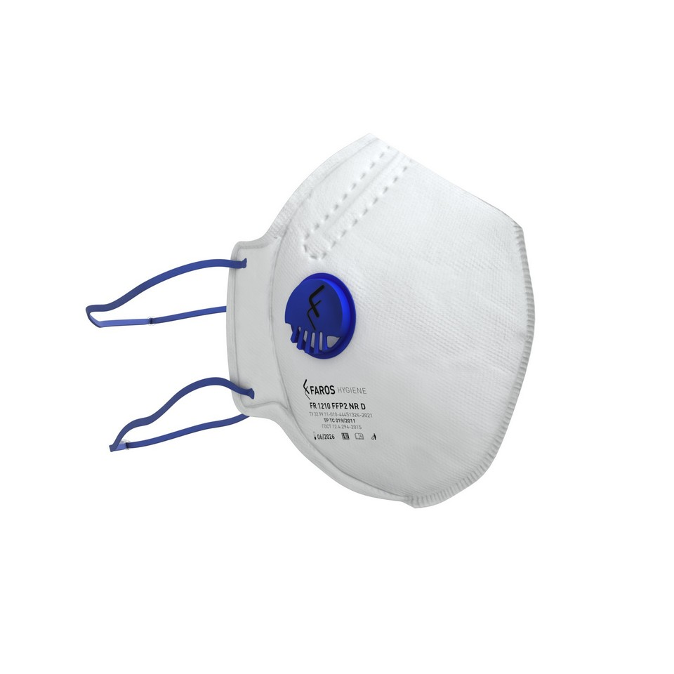 Medical respirator FR 1210 M FFP2 NR D (protection class FFP2, exhalation valve)