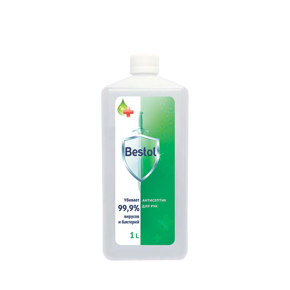 Antiseptic solution for hand disinfection (euro bottle, 1 l)