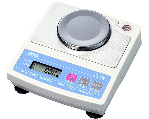 Portion scales AND NL-2000i (2000 g, 1 g, external calibration)