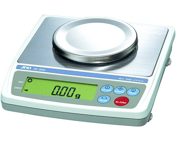 Laboratory scales AND EK-300i (300 g, 0.01 g, external calibration)