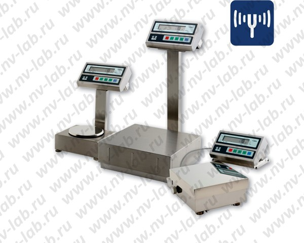 Portlashdan himoyalangan platformali tarozilar VIBRA GZII-60KCEX (60 kg, 1 g, tashqi kalibrlash)