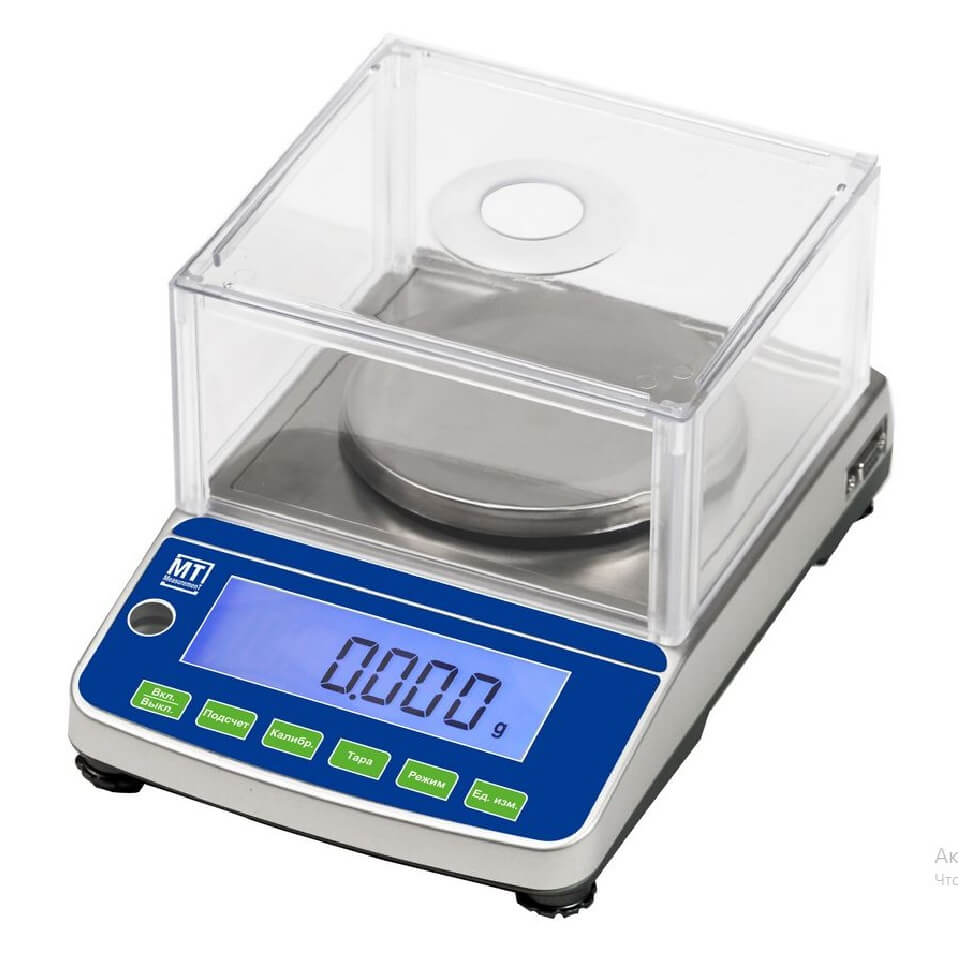 Portable technical scales MT-HA602E (600 g, 0.01 g, external calibration) MT-03220507 with verification