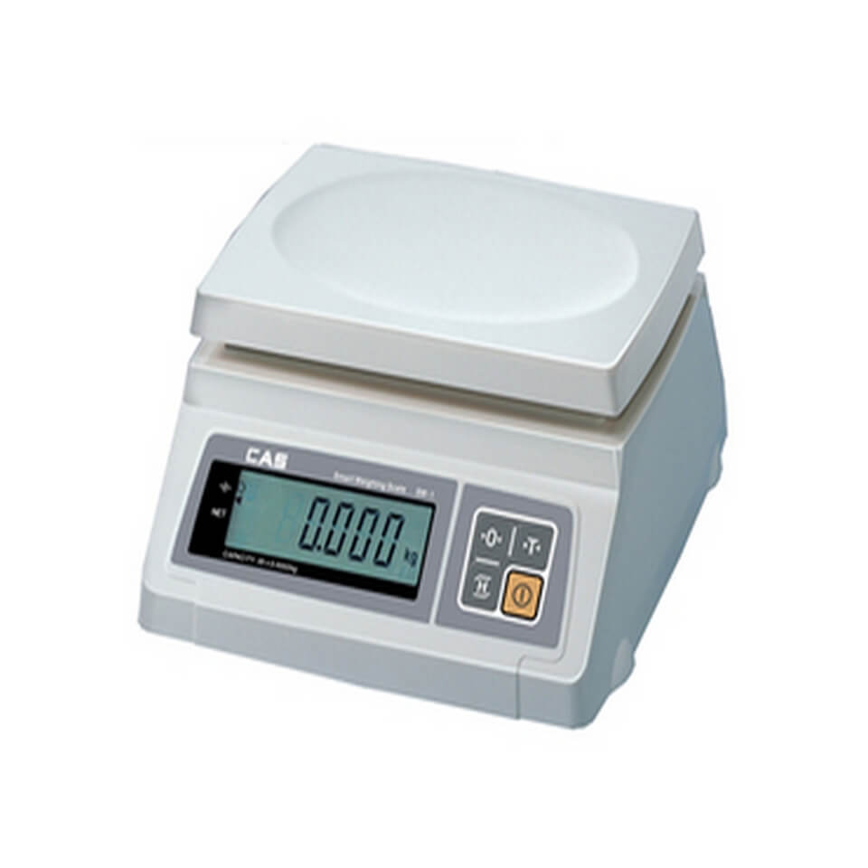 Portion scales CAS SW-2 (2 kg, 1 g, external calibration)