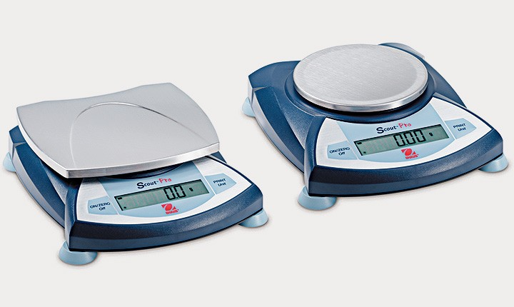 Portable scales OHAUS Scout SPS402F (400 g, 0.01 g, external calibration)