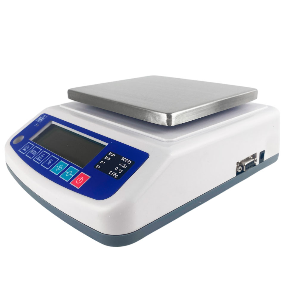 Laboratory scales Massa-K VK-3000 (3000 g, 0.05 g, external calibration)
